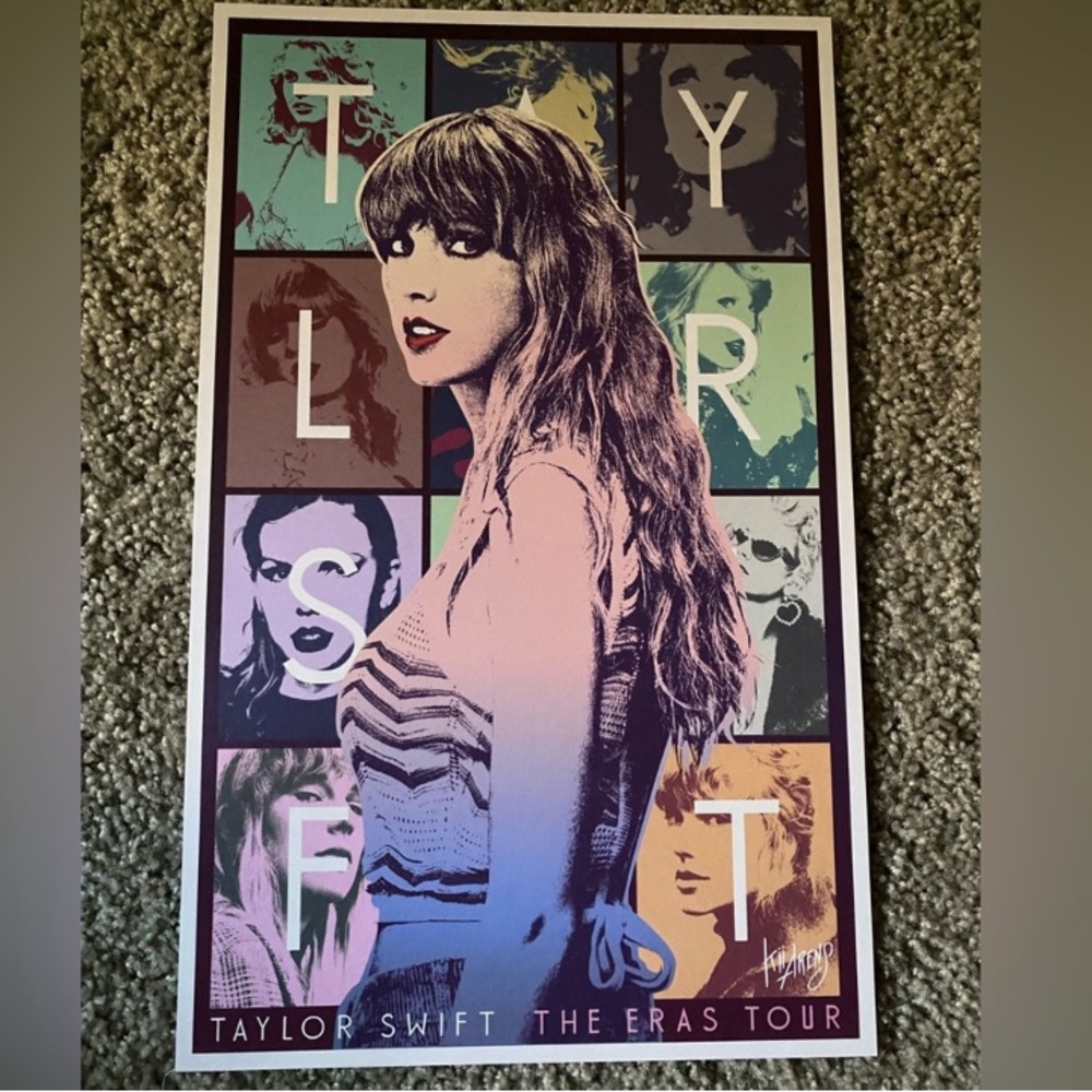 Eras Tour VIP poster Taylor Swift